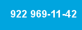922 969-11-42